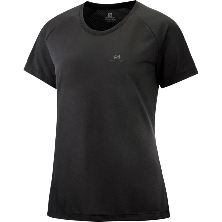 Camiseta Salomon Cross Rebel Corta Sleeve Mujer Negros | MX GLSV520